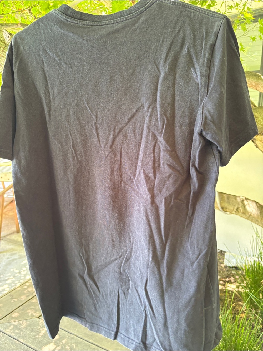Everlane Men's Short-Sleeve Crew T-Shirt — navy - Picture 3 of 4